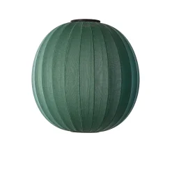 Hot Made by Hand - Loftlampe - Knit-Wit 75 Round Ceiling - Tweed Green