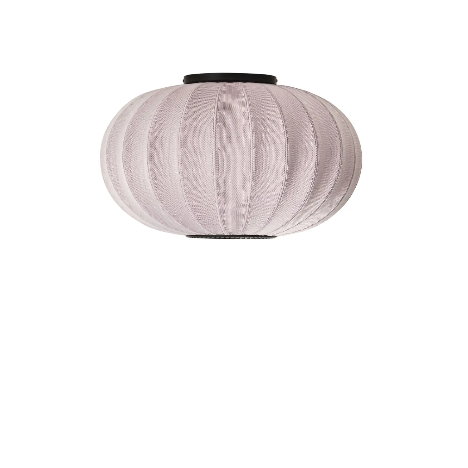 Hot Made by Hand - Loftlampe - Knit-Wit 57 Oval Ceiling/Wall - Light Pink