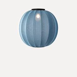 Outlet Made by Hand - Loftlampe - Knit-Wit 60 Round Ceiling - Blue Stone