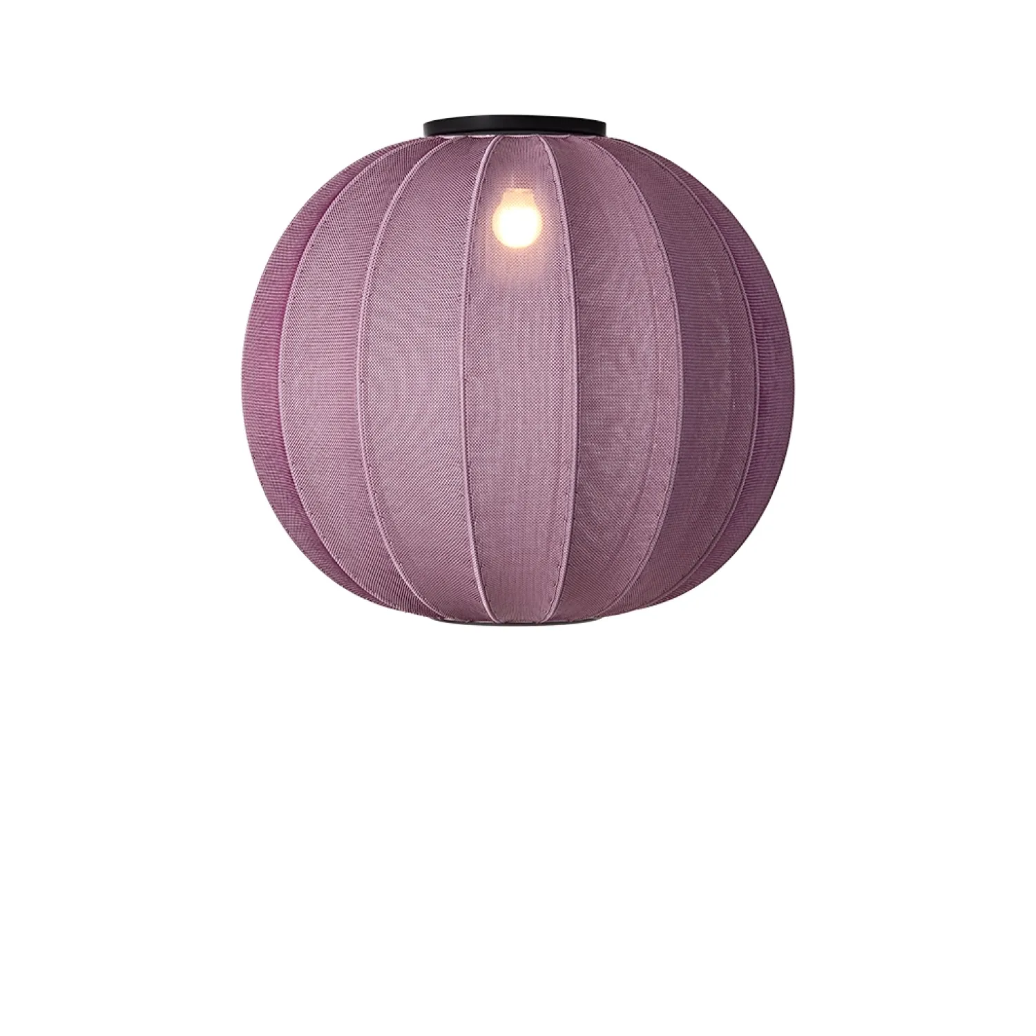 Discount Made by Hand - Loftlampe - Knit-Wit 60 Round Ceiling - Burgundy