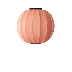 Clearance Made by Hand - Loftlampe - Knit-Wit 60 Round Ceiling - Coral
