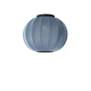 Made by Hand - Loftlampe - Knit-Wit 45 Round Ceiling - Blue Stone