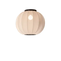 Hot Made by Hand - Loftlampe - Knit-Wit 45 Round Ceiling - Sand Stone