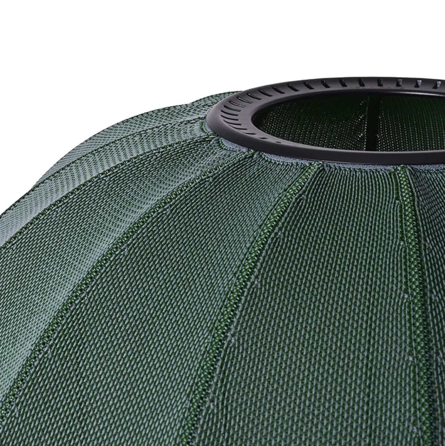 Made by Hand - Loftlampe - Knit-Wit 45 Round Ceiling - Tweed Green