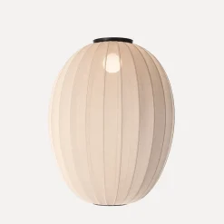 Clearance Made by Hand - Loftlamper - Knit-Wit 65 High Oval Ceiling - Sand Stone