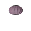 Hot Made by Hand - Loftlampe/Væglampe - Knit-Wit 45 Oval Ceiling/Wall - Burgundy