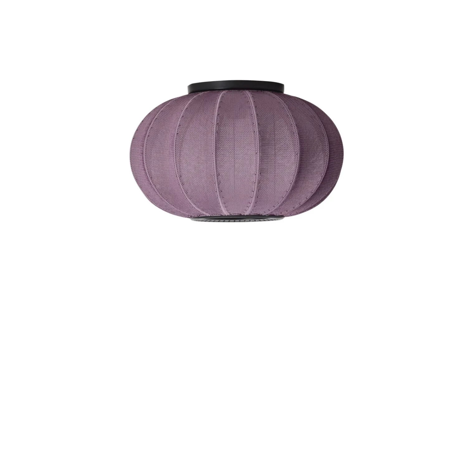 Hot Made by Hand - Loftlampe/Væglampe - Knit-Wit 45 Oval Ceiling/Wall - Burgundy
