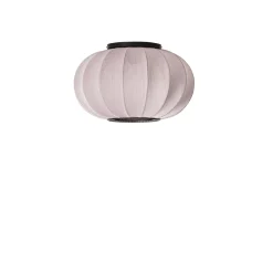 Sale Made by Hand - Loftlampe/Væglampe - Knit-Wit 45 Oval Ceiling/Wall - Light Pink