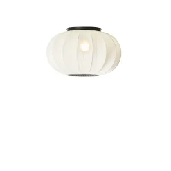 Online Made by Hand - Loftlampe/Væglampe - Knit-Wit 45 Oval - Pearl White