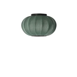 Made by Hand - Loftlampe/Væglampe - Knit-Wit 45 Oval - Tweed Green