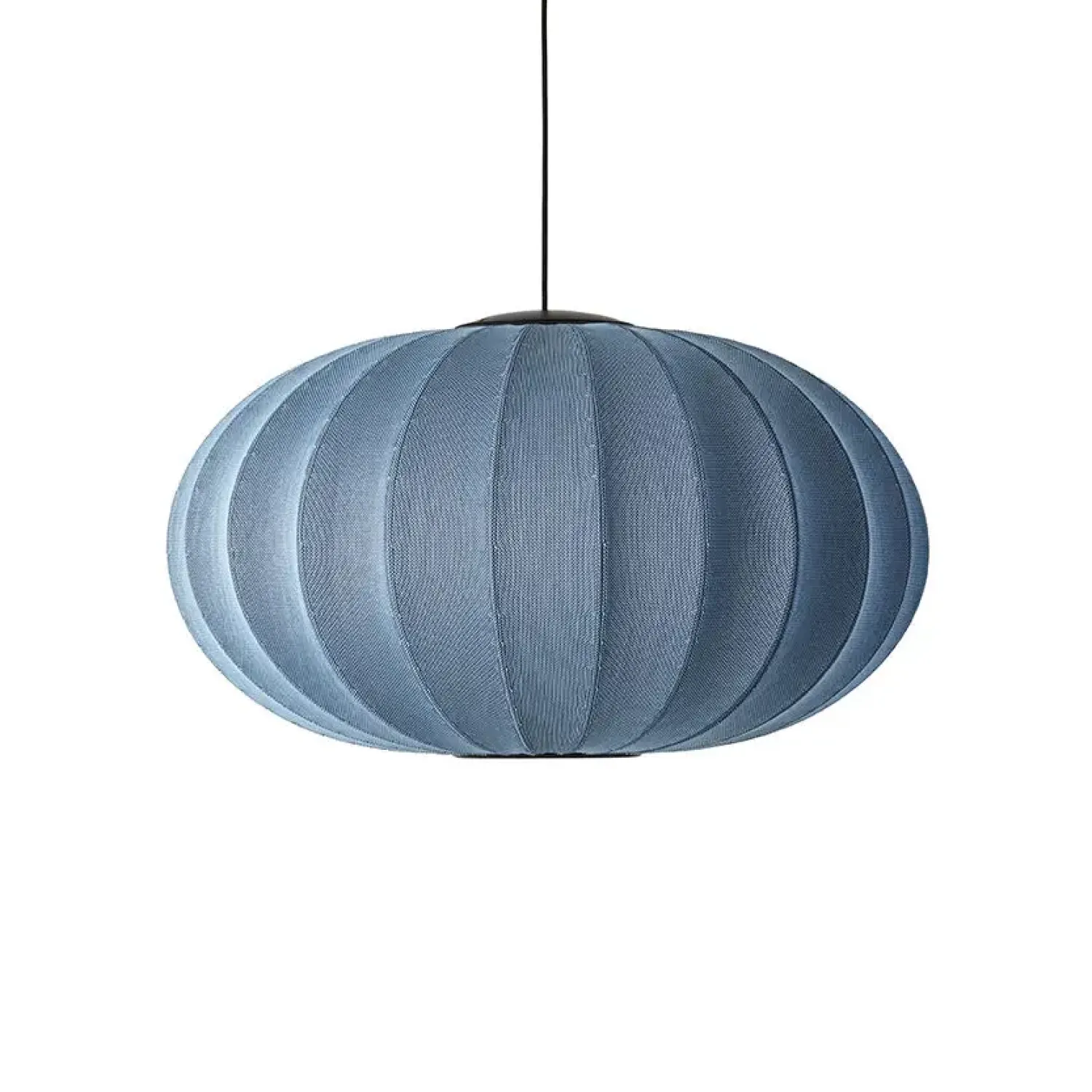 Best Made by Hand - Pendel - Knit-Wit 76 Oval Pendant LED - Blue Stone