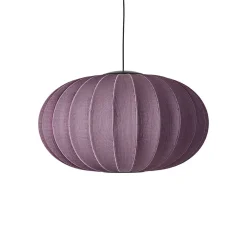 New Made by Hand - Pendel - Knit-Wit 76 Oval Pendant LED - Burgundy
