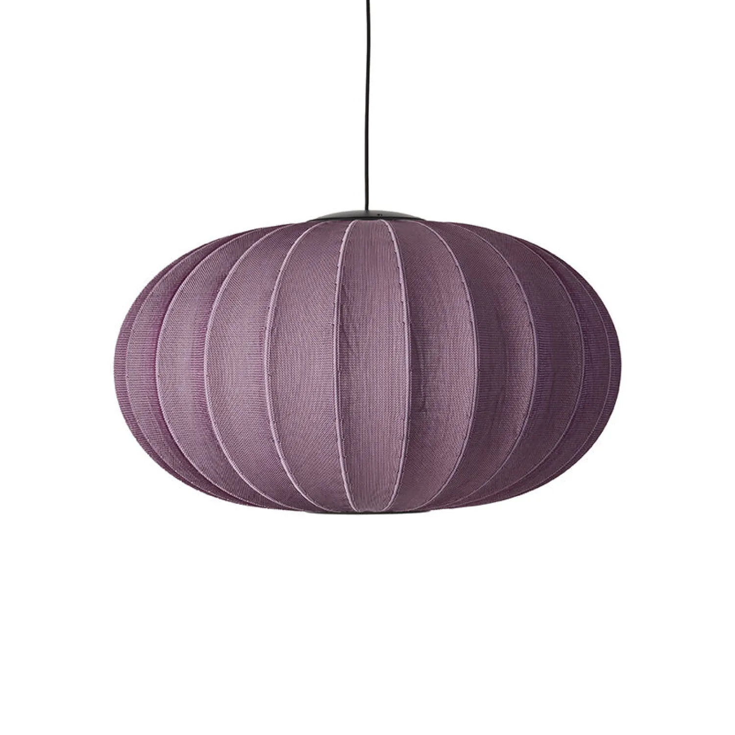 New Made by Hand - Pendel - Knit-Wit 76 Oval Pendant LED - Burgundy