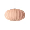 New Made by Hand - Pendel - Knit-Wit 76 Oval Pendant LED - Coral