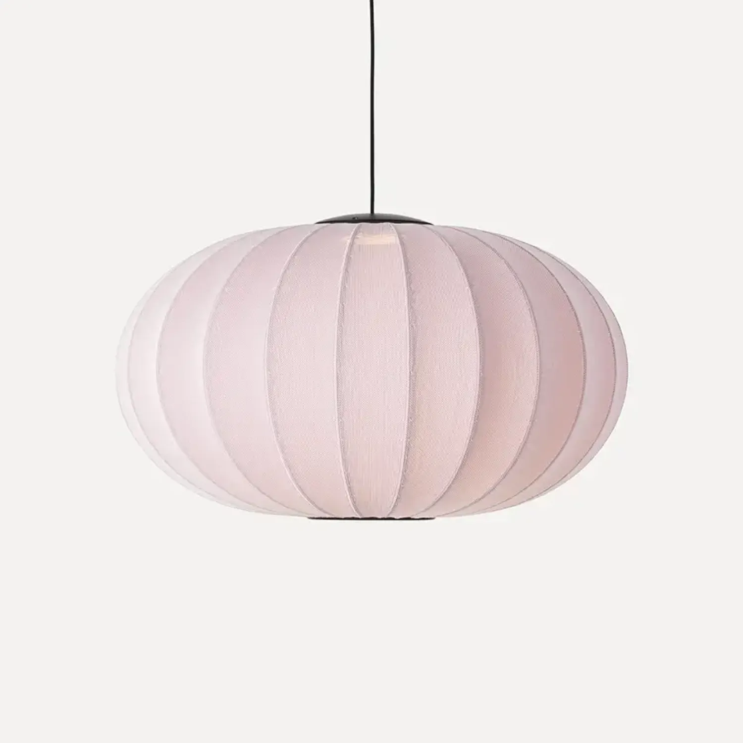 Clearance Made by Hand - Pendel - Knit-Wit 76 Oval Pendant LED - Light Pink