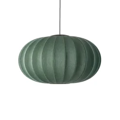 Online Made by Hand - Pendel - Knit-Wit 76 Oval Pendant LED - Tweed Green