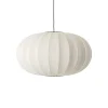 Outlet Made by Hand - Pendel - Knit-Wit 76 Oval Pendant - Pearl White