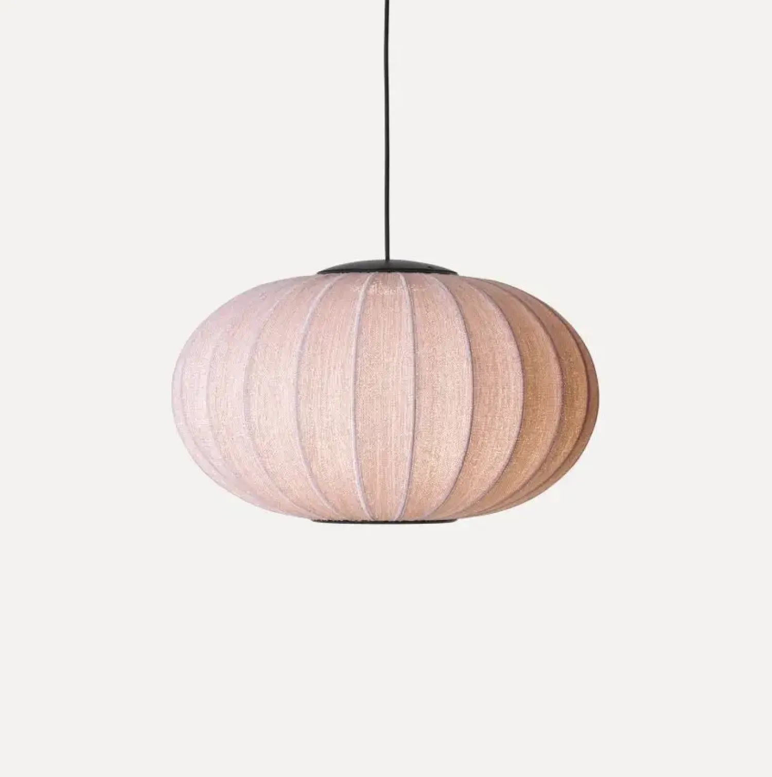 Outlet Made by Hand - Pendel - Knit-Wit 57 Oval Pendant LED - Anniversary Glitter Gold