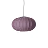 Sale Made by Hand - Pendel - Knit-Wit 57 Oval Pendant LED - Burgundy