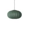 Discount Made by Hand - Pendel - Knit-Wit 57 Oval Pendant LED - Tweed Green