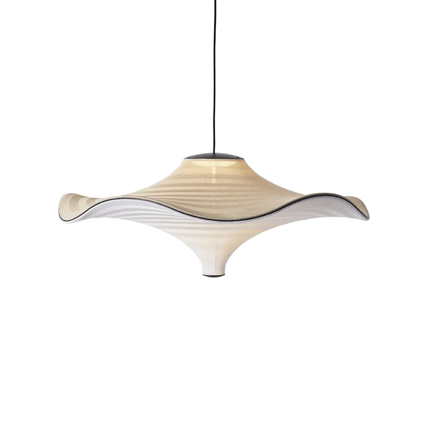 Sale Made by Hand - Pendellampe - Flying Ø96 - Golden Sand