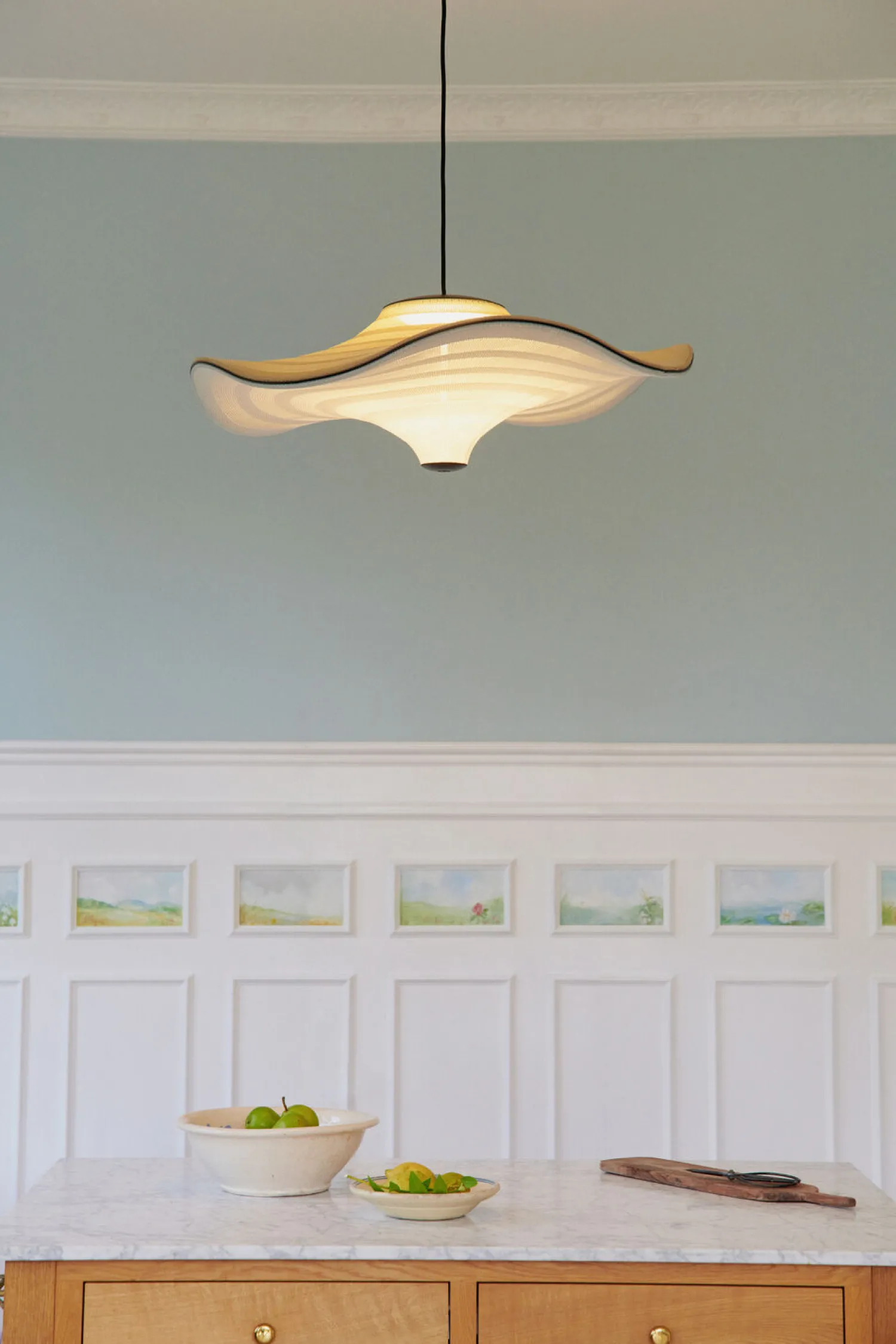 Clearance Made by Hand - Pendellampe - Flying Ø58 - Light Terracotta