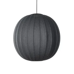 Made by Hand - Pendellampe - Knit-Wit 75 Round Pendant LED - Black