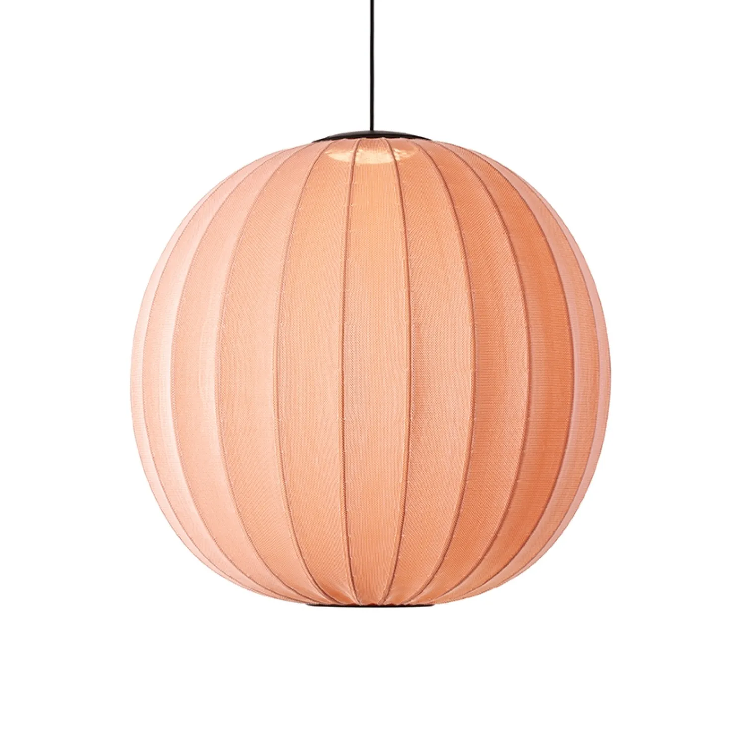Outlet Made by Hand - Pendellampe - Knit-Wit 75 Round Pendant LED - Coral