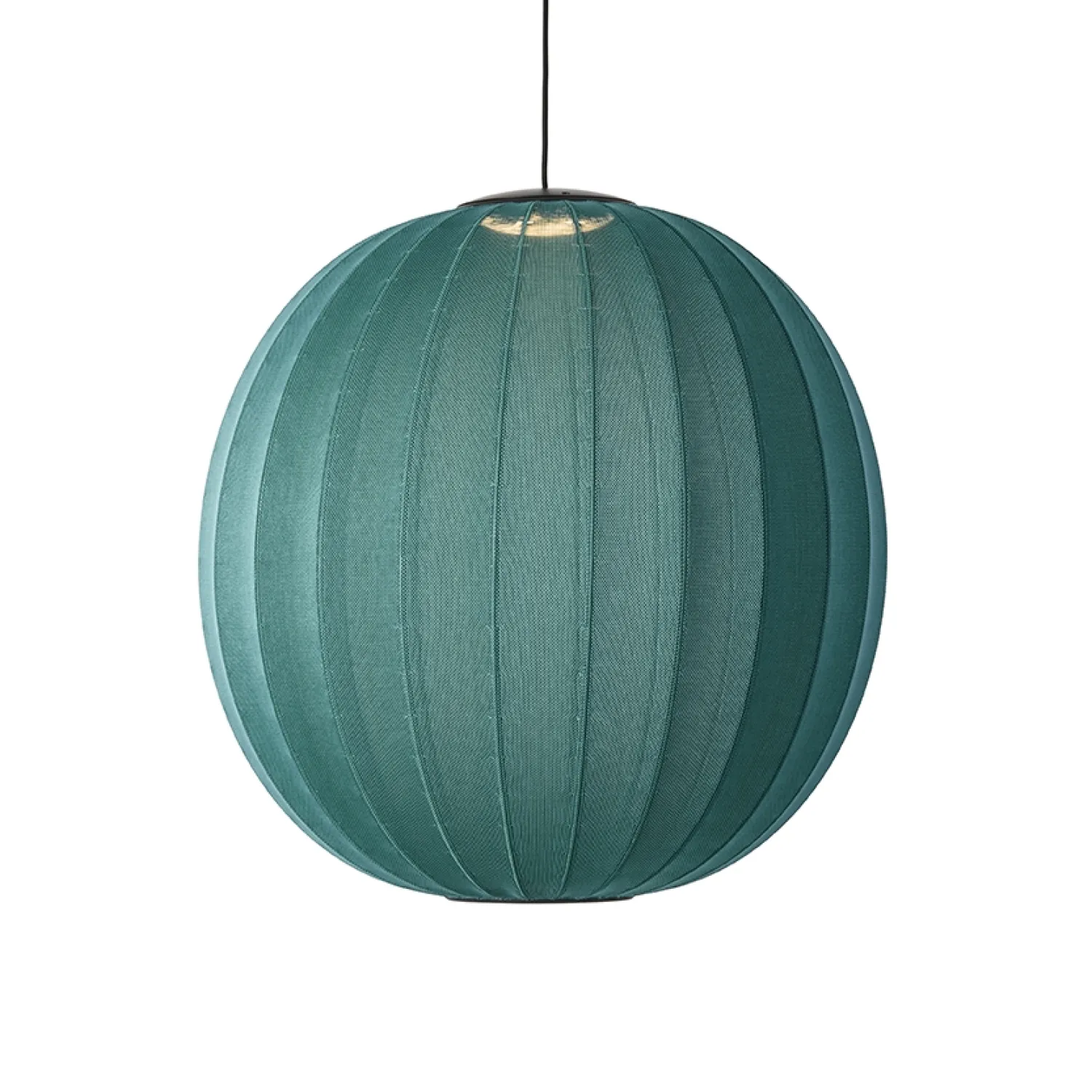 Sale Made by Hand - Pendellampe - Knit-Wit 75 Round Pendant LED - Seagrass