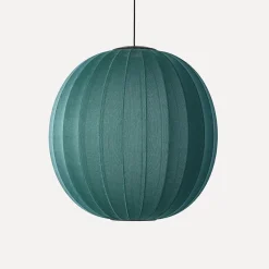 Sale Made by Hand - Pendellampe - Knit-Wit 75 Round Pendant LED - Seagrass