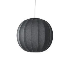 Online Made by Hand - Pendellampe - Knit-Wit 60 Round Pendant LED - Black