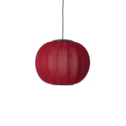 Online Made by Hand - Pendellampe - Knit-Wit 45 Round Pendant LED - Maple Red