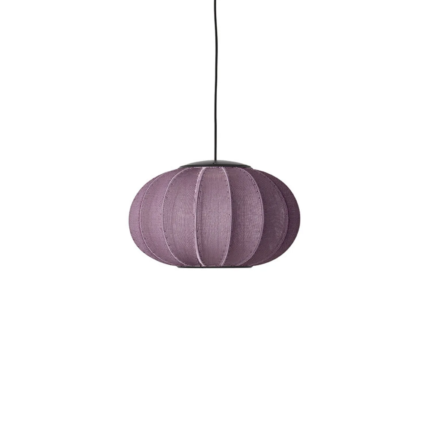 New Made by Hand - Pendellampe - Knit-Wit 45 Oval Pendant LED - Burgundy