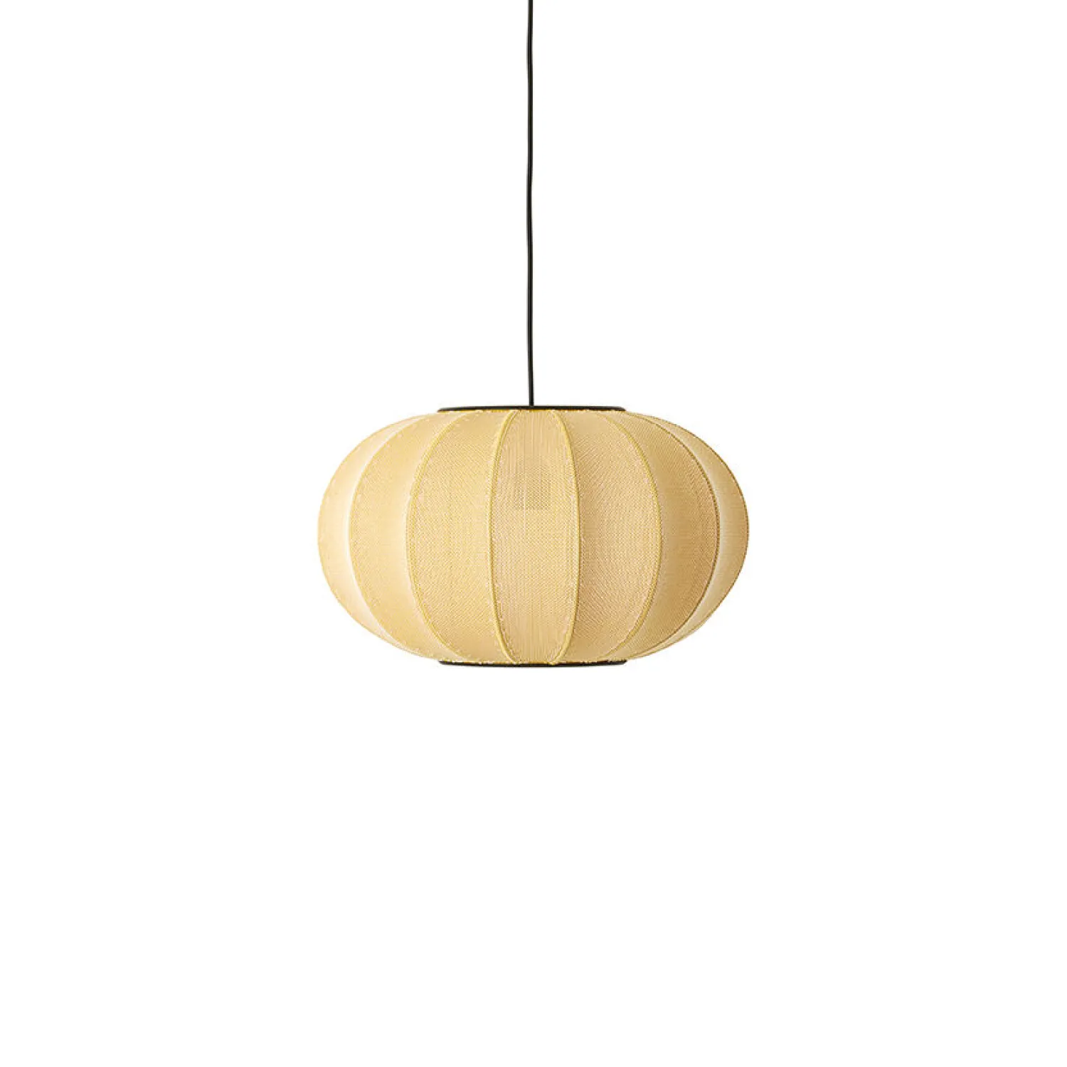 Outlet Made by Hand - Pendellampe - Knit-Wit 45 Oval Pendant - Sunrise