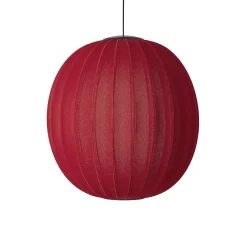 Best Made by Hand - Pendellampe - Knit-Wit 75 Round Pendant LED - Maple Red