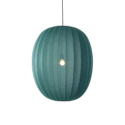 Outlet Made by Hand - Pendellampe - Knit-Wit 65 High Oval Pendant - Seagrass