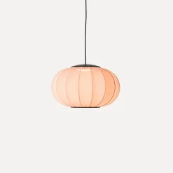 Outlet Made by Hand - Pendellampe - Knit-Wit 45 Oval Pendant LED - Coral