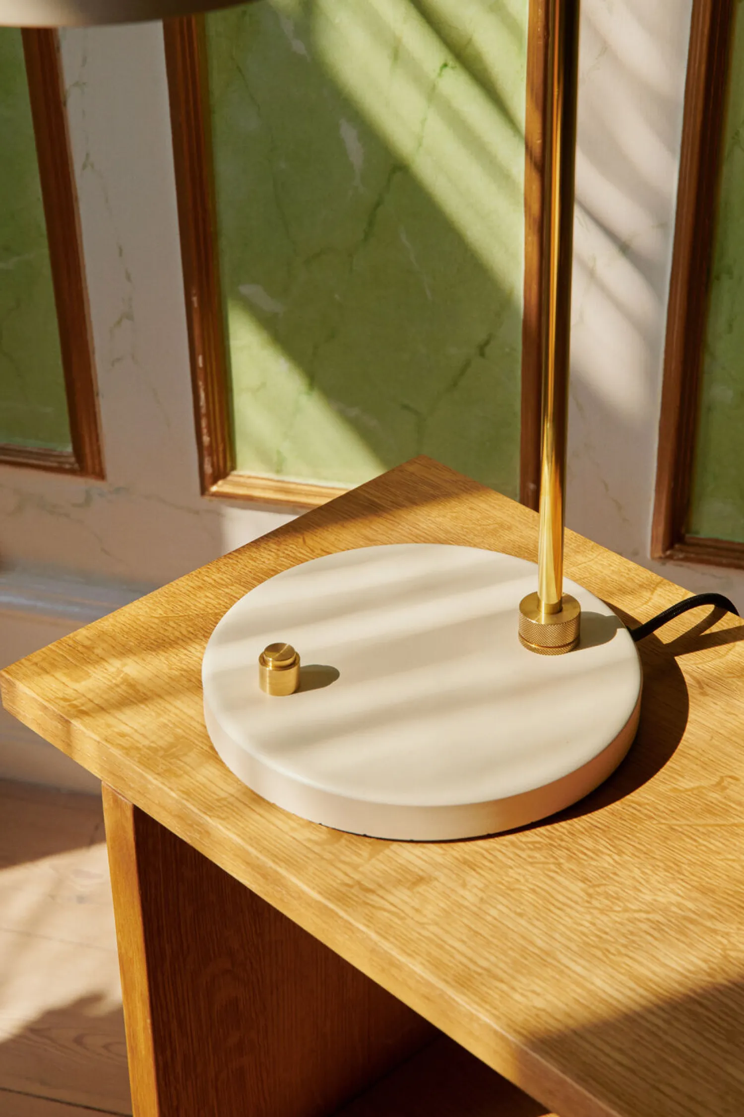 Made by Hand - Petite Machine Table Lamp - Oyster White