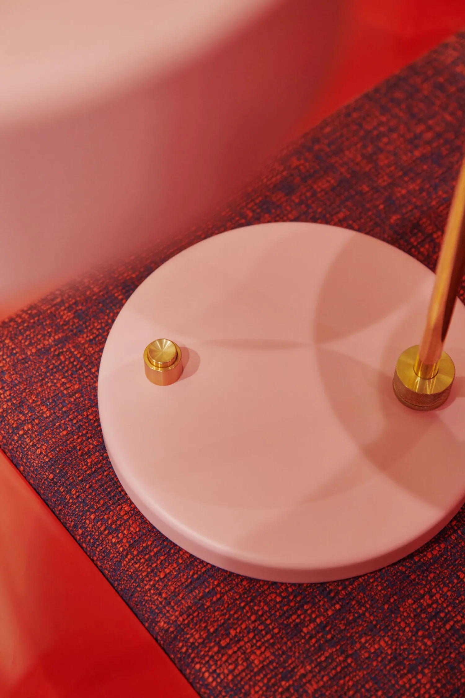 Discount Made by Hand - Petite Machine Table Lamp - Light Pink