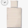 Discount Mette Ditmer - ALIGN-sengesæt - Bright red/Sand - W140 x L200 cm