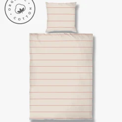 Discount Mette Ditmer - ALIGN-sengesæt - Bright red/Sand - W140 x L200 cm