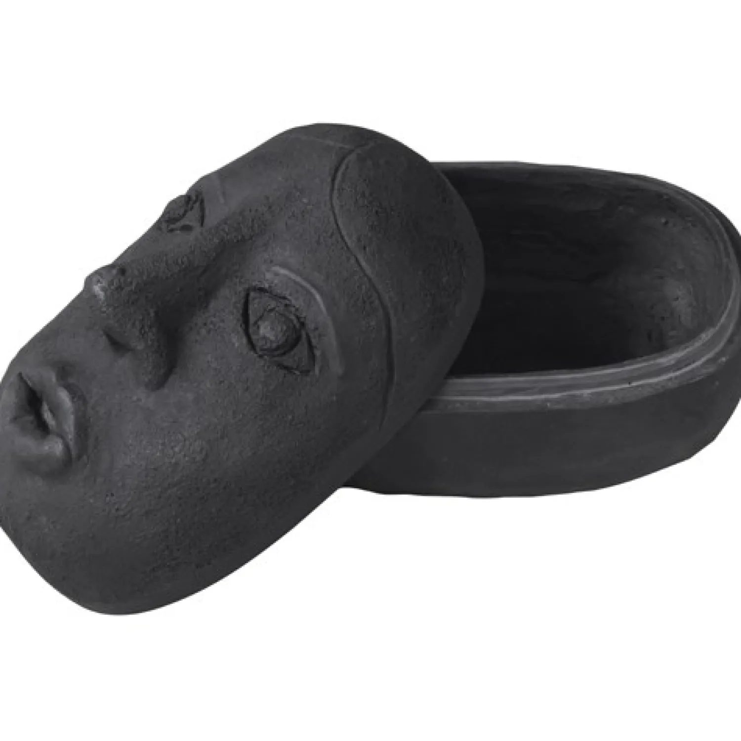 Clearance Mette Ditmer - ART PIECE Face krukke - Sort