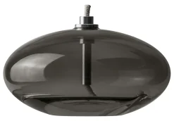 Discount Mette Ditmer - AURA-olielampe - Small - Smoke grey - Ø10,5 x H6 cm