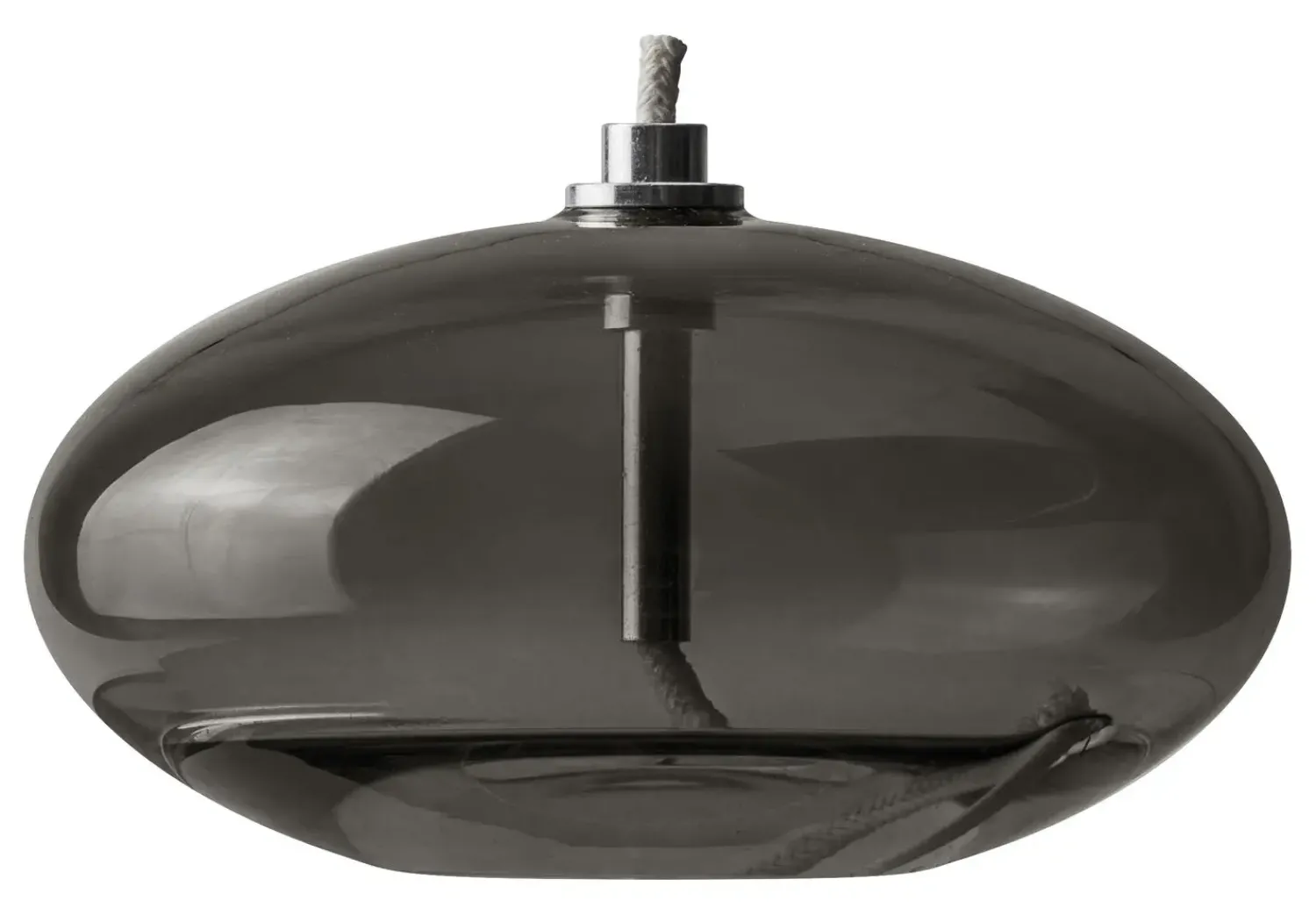 Discount Mette Ditmer - AURA-olielampe - Small - Smoke grey - Ø10,5 x H6 cm