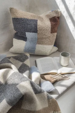 Sale Mette Ditmer - BRICK-pudebetræk - Dark olive