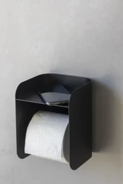 Best Mette Ditmer - CARRY toiletrulleholder, sort