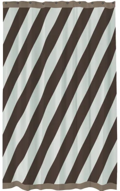 Best Mette Ditmer - DIAGONAL-badeforhæng - Chocolate