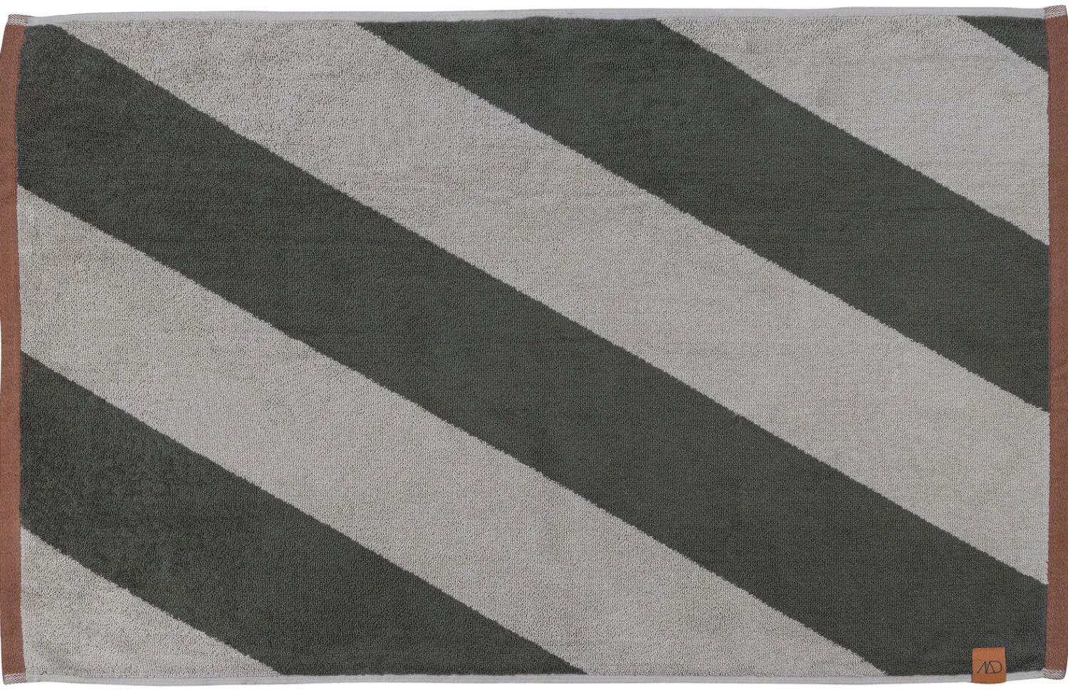 Best Mette Ditmer - DIAGONAL bath mat - Dark olive