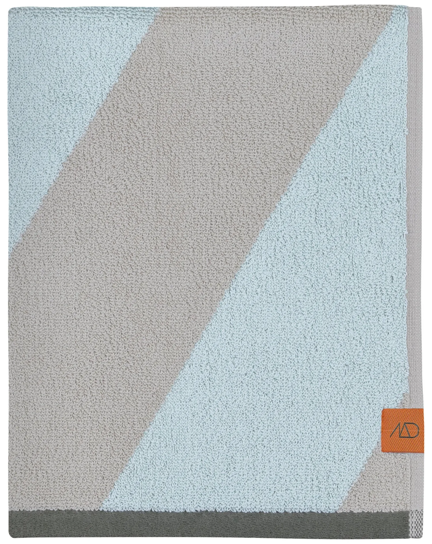 Outlet Mette Ditmer - DIAGONAL bath towel - Mint