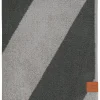 Outlet Mette Ditmer - DIAGONAL bath towel - Dark olive